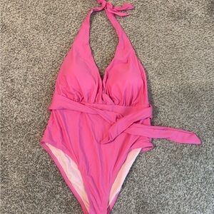Cupshe Vibrant Pink Swimwear